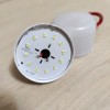 LED Лампа 12v 5W з крокодилами (12 Вольт 5 Ватт зажими) Циліндрична