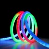 Світлодіодна розумна Неонова LED RGB стрічка 5м із лускатим покриттям і керуванням через застосунок і пульт